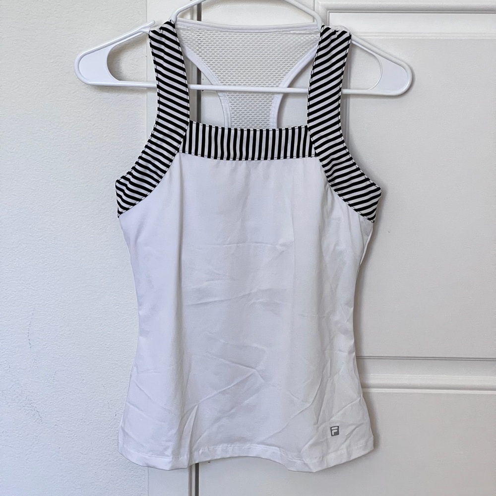 Fila trim tank top like new size XS